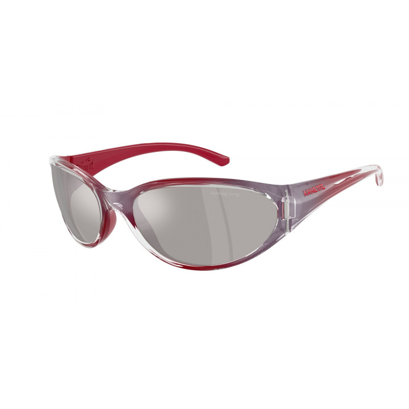 Sunglasses Arnette AN 4368 30376G Flashcoat Red / Light Grey Mirror Silver Policarbonate Standard 64mm