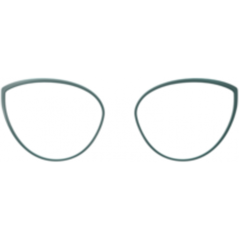 Eyeglasses Silhouette Accent Ring LR - 57  5097 5110 Teal Eyeglasses Silhouette Accent Ring LR - 57  5097 5110 Teal
