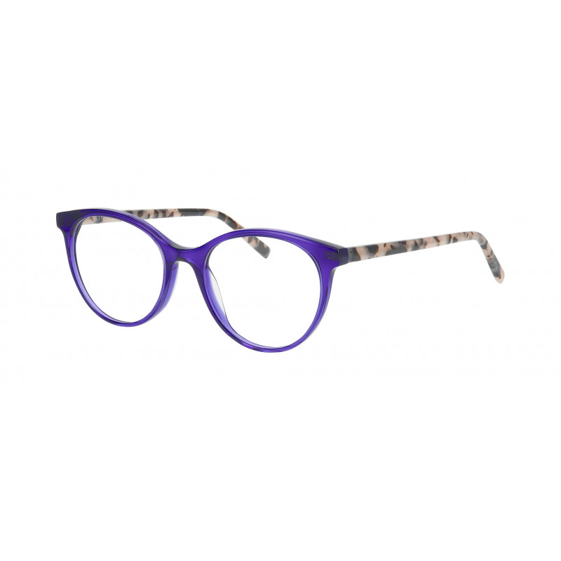 Eyeglasses Inface WAVY 3425 Purple-blue Medium Transparent 52mm