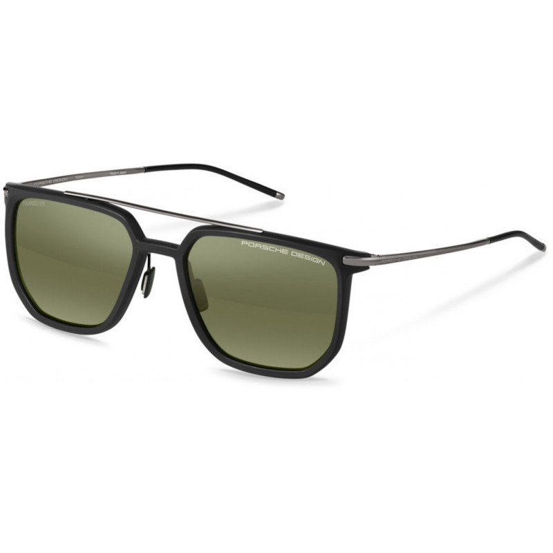 Sunglasses Porsche Design P 8992 a427 Black W Green Mirror 56mm