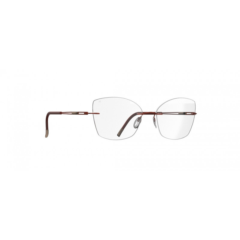 Eyeglasses Silhouette TNG 2018 Chassis Rimless 5521 3240 Deep Burgundy