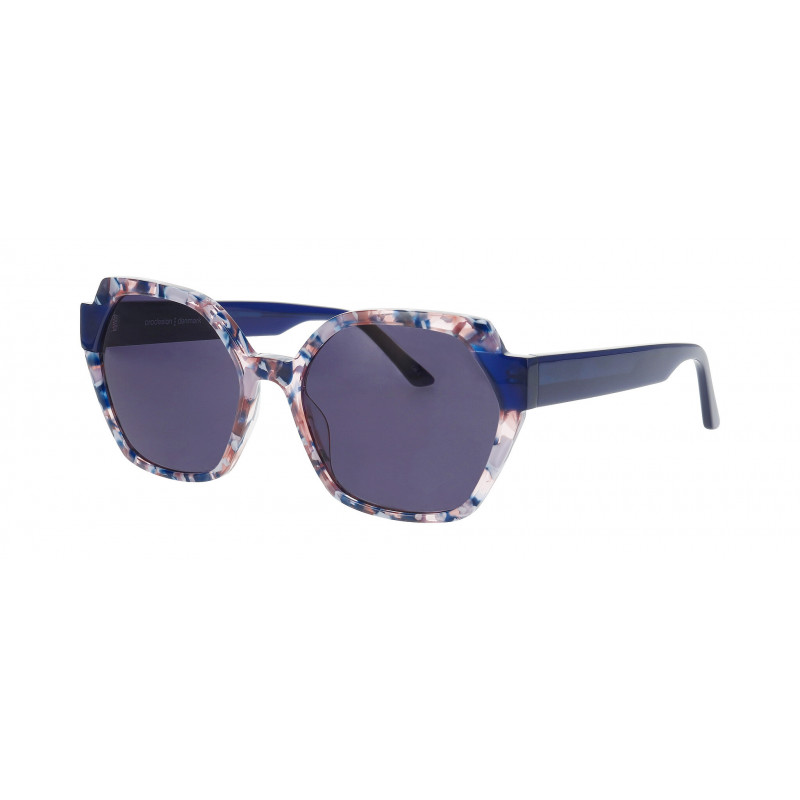 Sunglasses Pro-design Denmark SOL 1 S 3424 Purple-blue Medium Demi 57mm