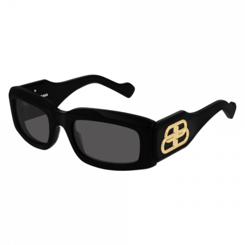 Sunglasses Balenciaga BB 0071 S- 001 Black / Grey display picture 2