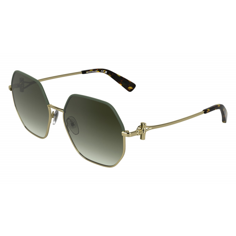 Sunglasses LONGCHAMP LO 191 S 708 Gold/Gradient Khaki 58mm