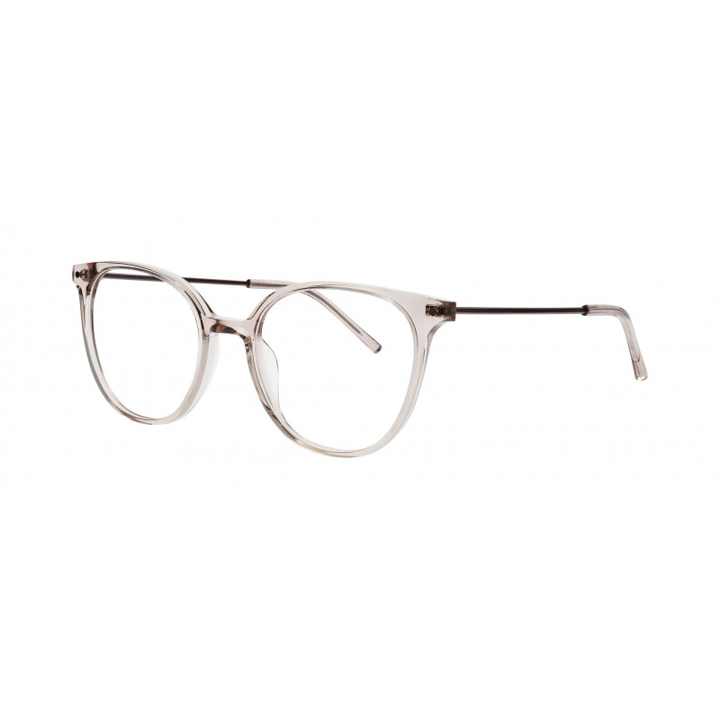 Eyeglasses Pro-design Denmark HEXA 1 6415 Grey-brown Light Transparent Eyeglasses Pro-design Denmark HEXA 1 6415 Grey-brown Light Transparent