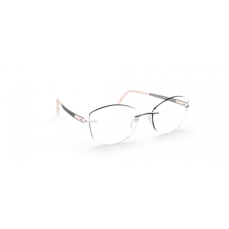 Eyeglasses Silhouette Blend Chassis Rimless 5555 7000 Iced Blossom Eyeglasses Silhouette Blend Chassis Rimless 5555 7000 Iced Blossom