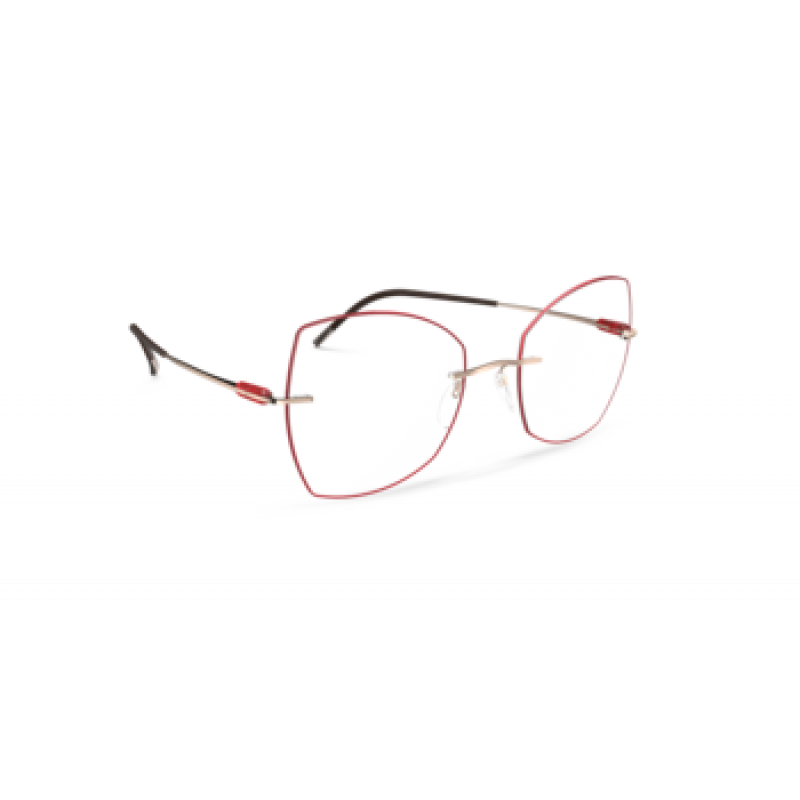 Eyeglasses Silhouette Purist ( 5561 ) 6145 Papaya - Special Glazing Eyeglasses Silhouette Purist ( 5561 ) 6145 Papaya - Special Glazing