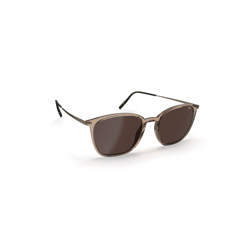 Sunglasses Silhouette Sequoia 4086 6040 Pure Brown 52mm