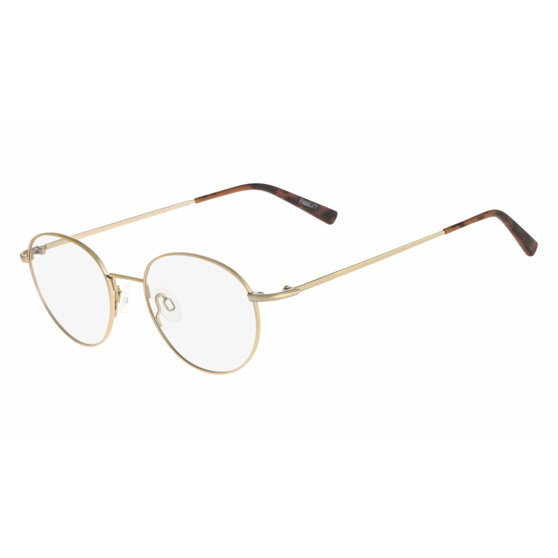 Eyeglasses FLEXON EDISON 600 N 710 Light Gold 47mm