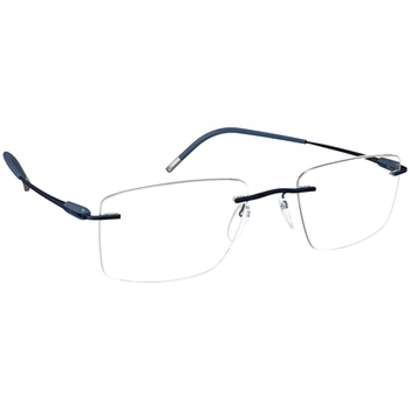 Eyeglasses Silhouette Purist ( 5561 ) 4540 Trusty Blue 54mm