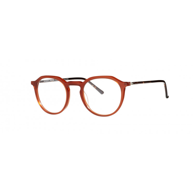 Eyeglasses Pro-design Denmark Model 4774 4422 Orange-red Medium Shiny / Nosepad Eyeglasses Pro-design Denmark Model 4774 4422 Orange-red Medium Shiny / Nosepad