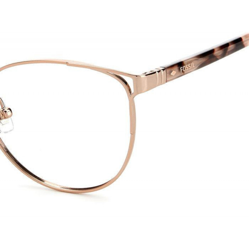 Eyeglasses Fossil FOS 7095 AU2 Red Gold Eyeglasses Fossil FOS 7095 AU2 Red Gold