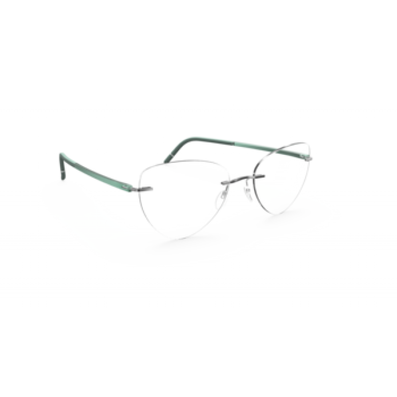 Eyeglasses Silhouette The Wave ( 5567 ) 7110 Silver Ocean Eyeglasses Silhouette The Wave ( 5567 ) 7110 Silver Ocean