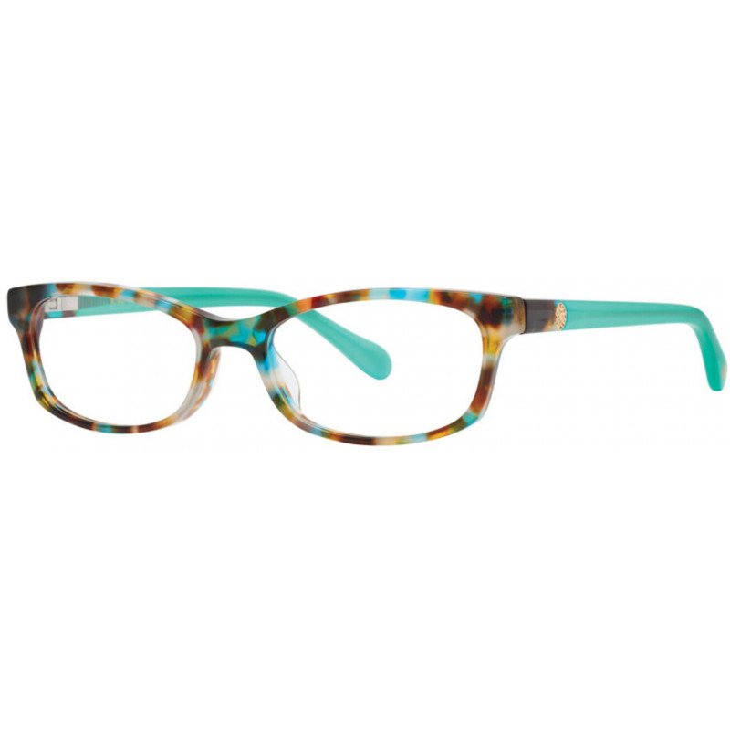 Eyeglasses Lilly Pulitzer Gina Mini Caribbean Tortoise Eyeglasses Lilly Pulitzer Gina Mini Caribbean Tortoise