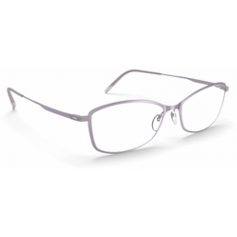 Eyeglasses Silhouette Lite Wave Full Rim 5531 4040 Icy Lavender 54mm