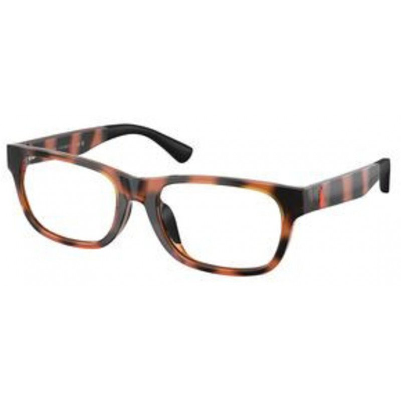 Eyeglasses Polo Prep PP 8555 U 5177 Shiny Dark Havana/Demo Lens 49mm