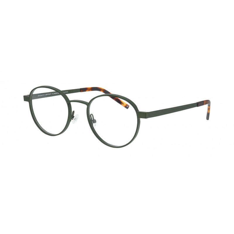 Eyeglasses Pro-design Denmark AROS 3 9531 Green Dark Matt / Nosepad Eyeglasses Pro-design Denmark AROS 3 9531 Green Dark Matt / Nosepad