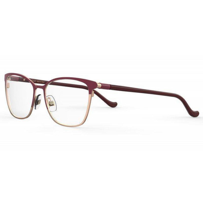 Eyeglasses Emozioni EM 8501 NOA Gold Burgundy 55mm
