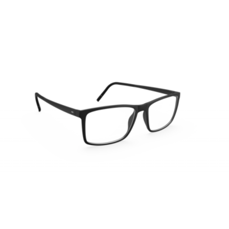 Eyeglasses Silhouette Vivid Sky FR Full Rim 2956 9060 Black Pottery 57mm