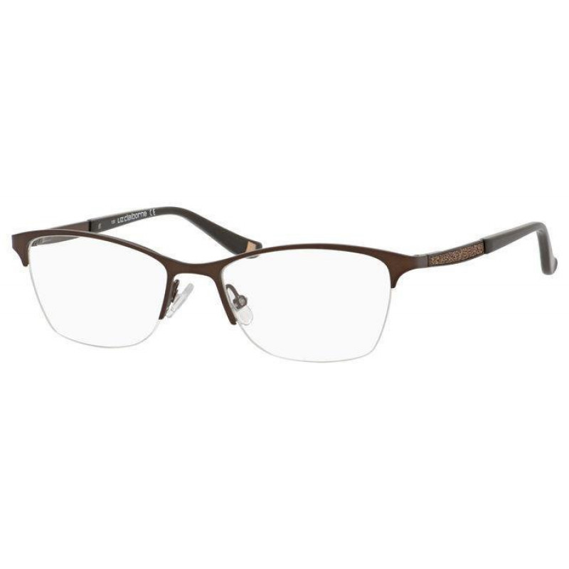 Eyeglasses Liz Claiborne L 442 09Q Brown Eyeglasses Liz Claiborne L 442 09Q Brown