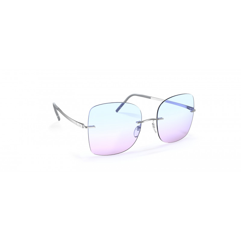 Eyeglasses Silhouette The Dawn Demo Rimless 5573 7105 Luminous Silver - Special Glazing Eyeglasses Silhouette The Dawn Demo Rimless 5573 7105 Luminous Silver - Special Glazing