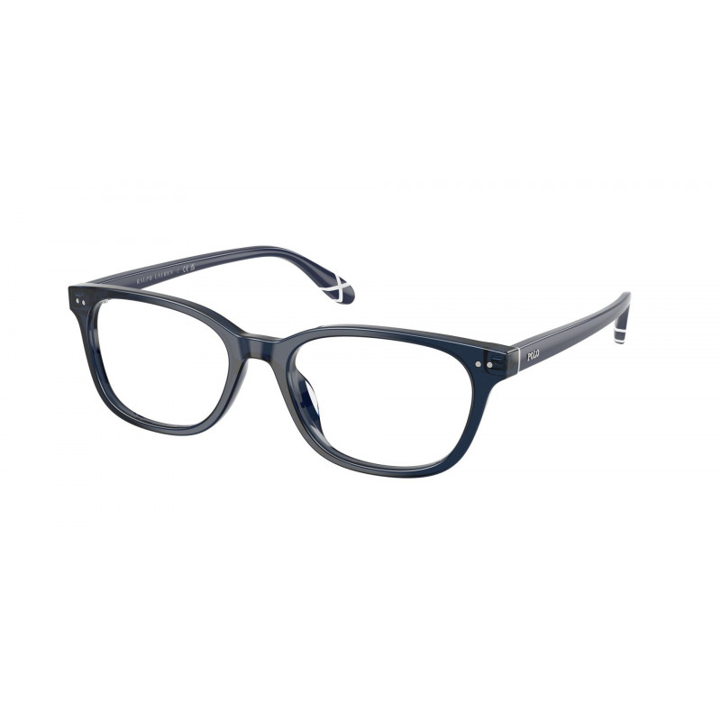 Eyeglasses Polo PH 2315 U 5470 Shiny Transparent Blue / Demo Lens 52mm