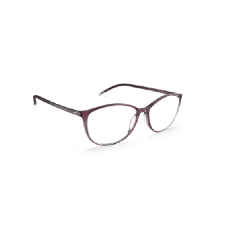 Eyeglasses Silhouette SPX Illusion Full Rim 1604 4110 Tricolore Dark Orchid