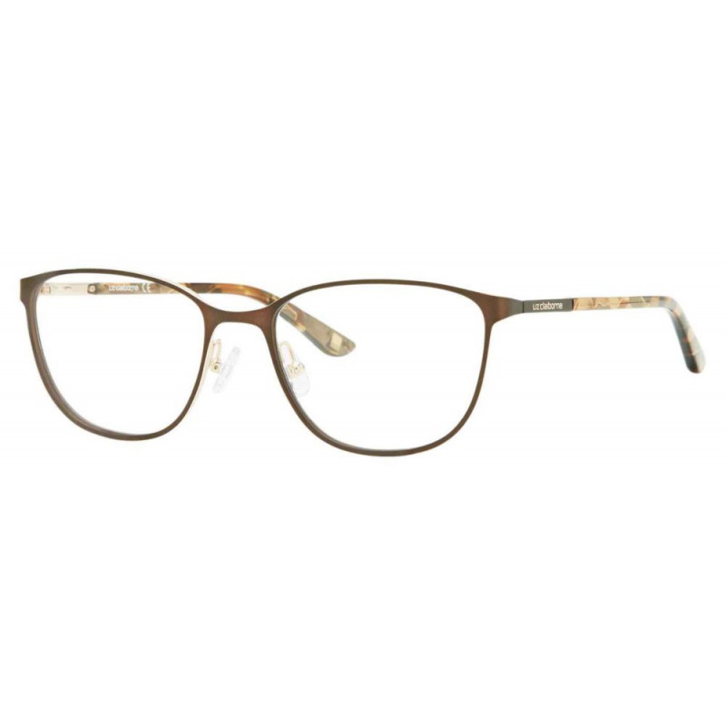 Eyeglasses Liz Claiborne L 652 FG4 Brown Gold 52mm