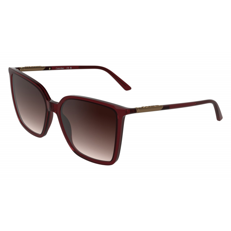 Sunglasses CK 26502 S 605 Transparent Burgundy 56mm