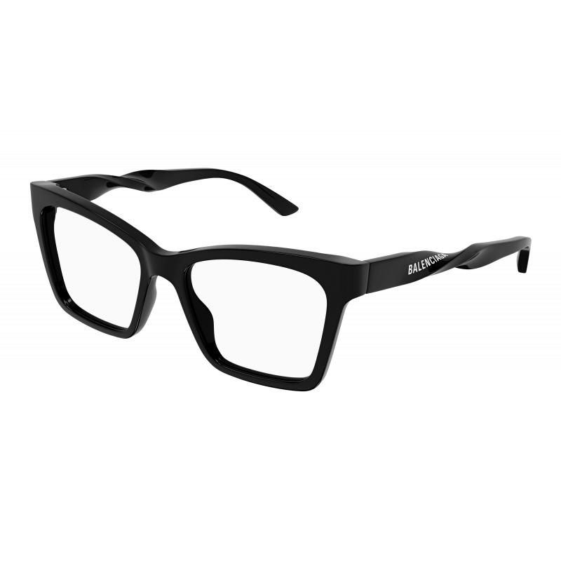 Eyeglasses Balenciaga BB 0210 O- 001 Black / Transparent 53mm