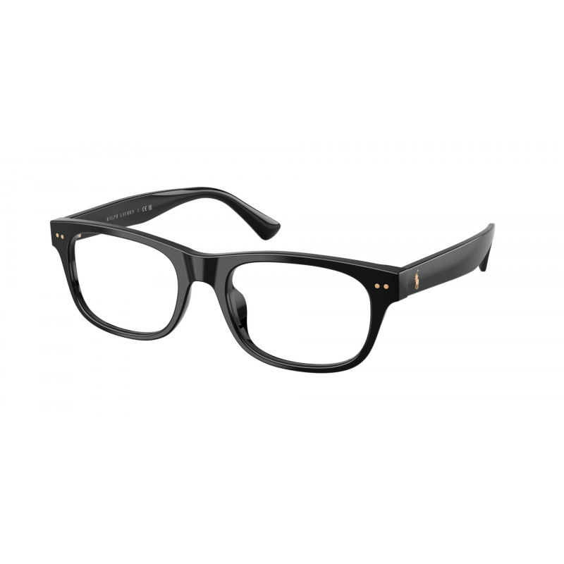 Eyeglasses Polo PH 2317 F 5001 Shiny Black Demo Lens 52mm