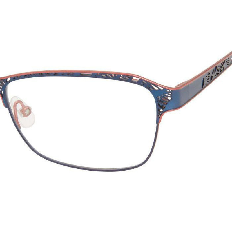 Eyeglasses Liz Claiborne L 655 E8W Blue 54mm