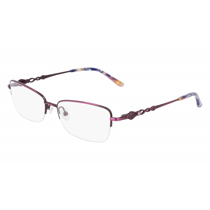 Eyeglasses MARCHON TRES JOLIE 207 504 Plum Eyeglasses MARCHON TRES JOLIE 207 504 Plum
