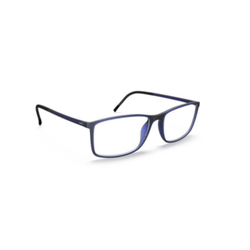 Eyeglasses Silhouette SPX Illusion Full Rim 2934 4560 Navy Blue Eyeglasses Silhouette SPX Illusion Full Rim 2934 4560 Navy Blue