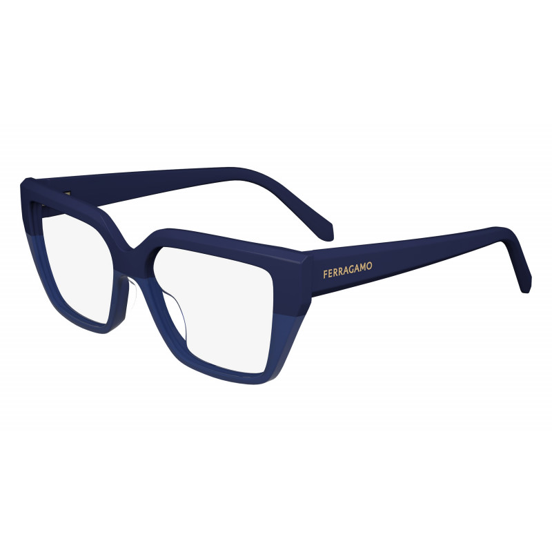 Eyeglasses FERRAGAMO SF 2971 414 Blue Eyeglasses FERRAGAMO SF 2971 414 Blue