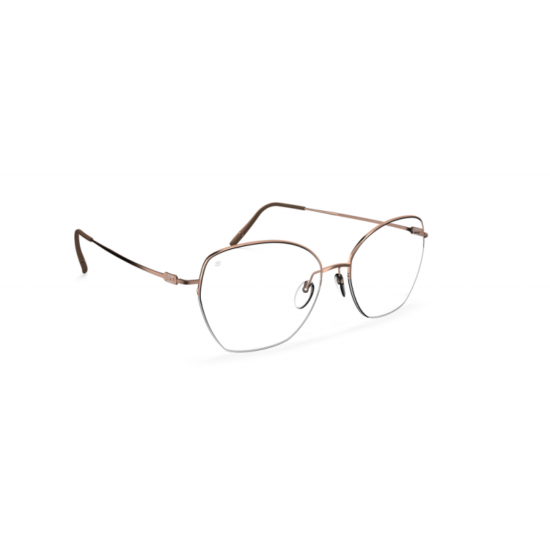 Eyeglasses Silhouette Nylor Refined 4574 3530 Glossy Rosegold 53mm