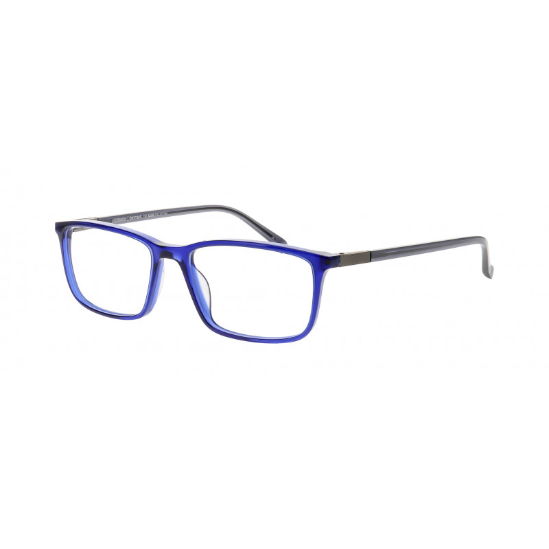 Eyeglasses Pro-design Denmark BLOCK 2 9035 Blue Dark Transparent 55mm