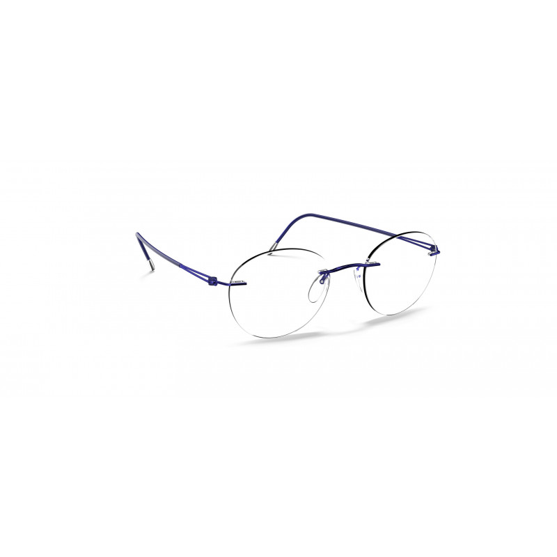 Eyeglasses Silhouette Lite Spirit Chassis Rimless 5569 4640 Cobalt Blue Eyeglasses Silhouette Lite Spirit Chassis Rimless 5569 4640 Cobalt Blue
