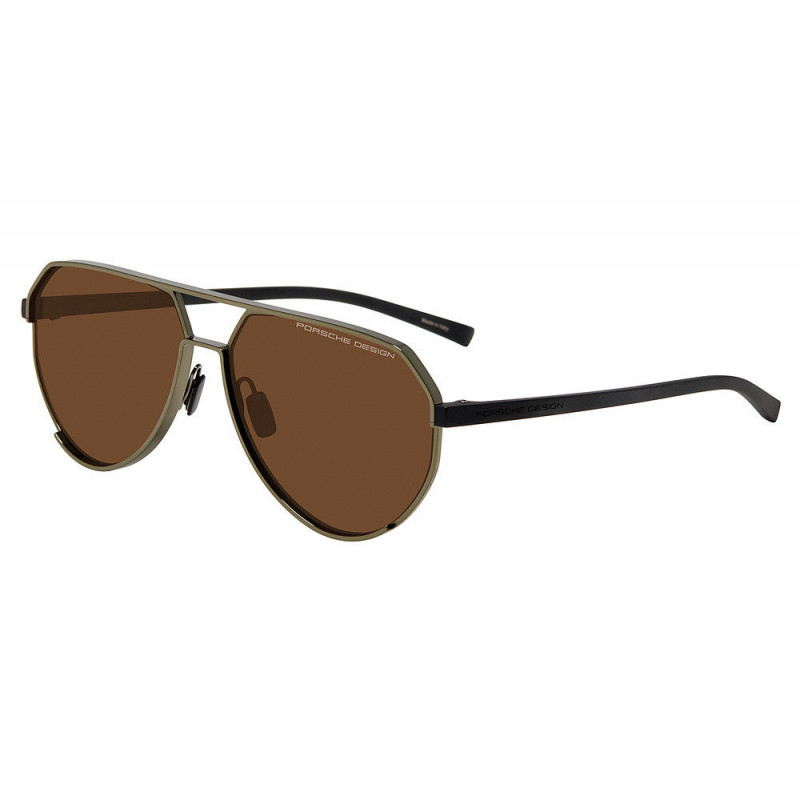 Sunglasses Porsche Design P 8996 d171 Olive Green Brown 61mm