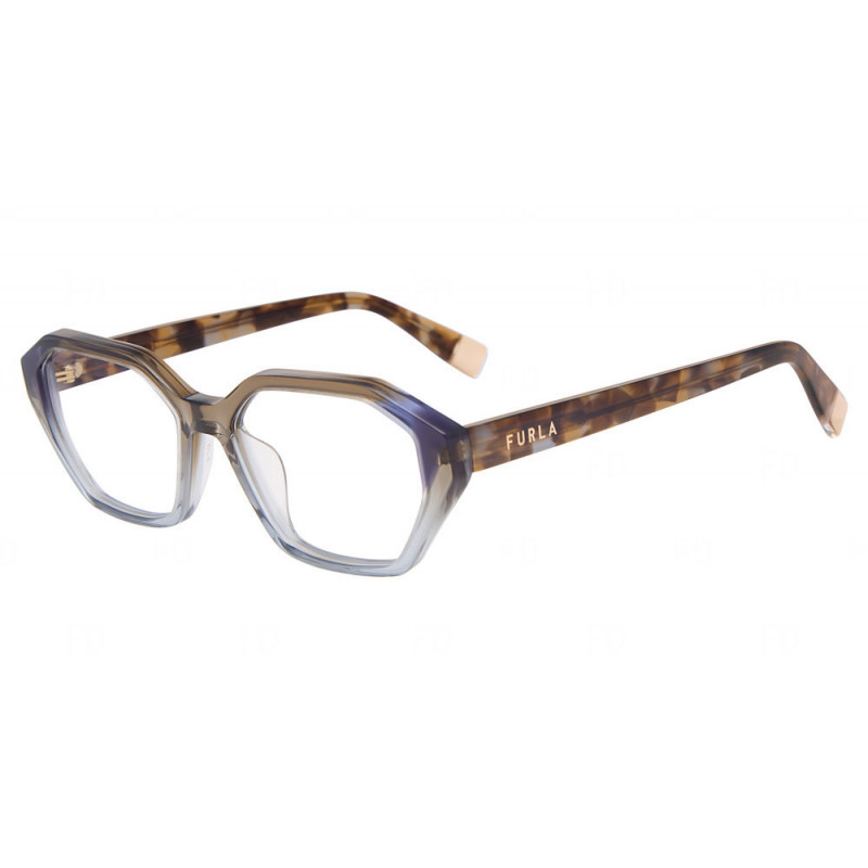 Sunglasses Furla VFUB 59 V 0c17 Grad. Olive Green 53mm