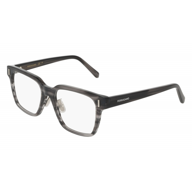 Eyeglasses FERRAGAMO SF 3051 LB 014 Striped Grey 54mm