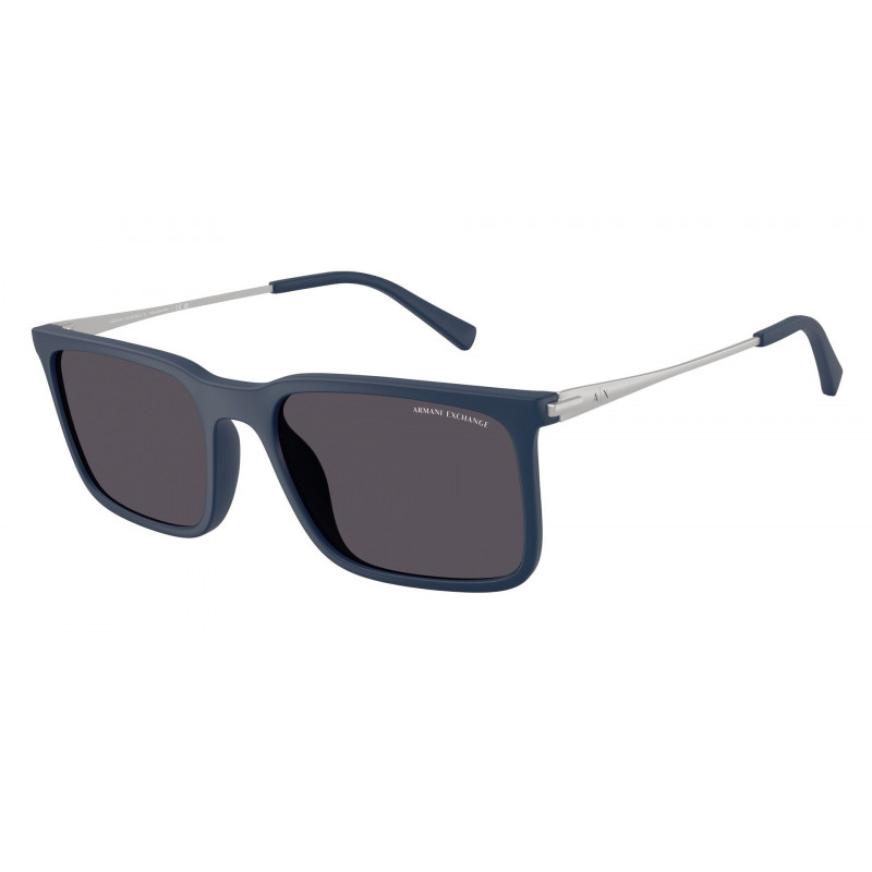 Sunglasses Armani Exchange AX 4175 SU 839987 Matte Blue / Grey Polyamide Standard 56mm