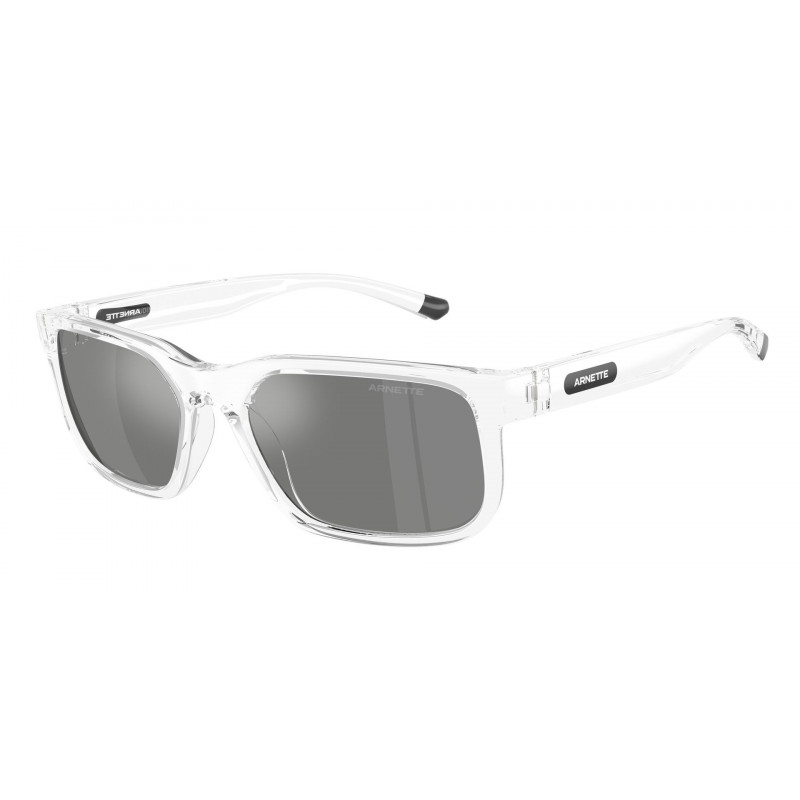 Sunglasses Arnette AN 4372 27556G Crystal / Grey Mirror Silver Policarbonate Standard 57mm