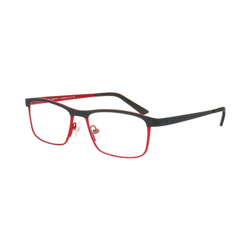 Eyeglasses Pro-design Denmark DIVIDE 5 4021 Red Medium Matt / Nosepad Eyeglasses Pro-design Denmark DIVIDE 5 4021 Red Medium Matt / Nosepad