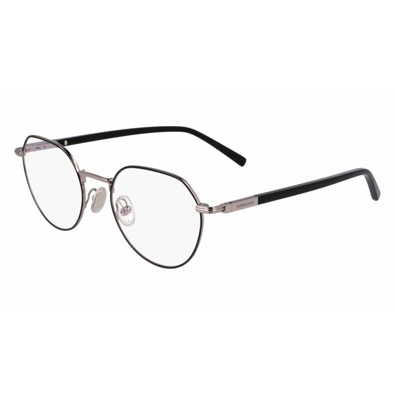 Eyeglasses FERRAGAMO SF 2233 081 Light Ruthenium/Black Eyeglasses FERRAGAMO SF 2233 081 Light Ruthenium/Black