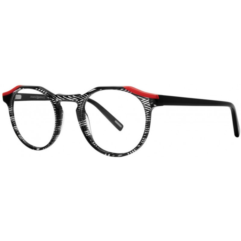 Eyeglasses Jhane Barnes Tessellate Black Eyeglasses Jhane Barnes Tessellate Black
