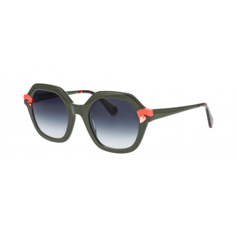 Sunglasses WOOW SUPER FLAME 2 0179 Opaque Kaki Sunglasses WOOW SUPER FLAME 2 0179 Opaque Kaki