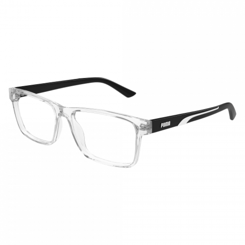 Eyeglasses Puma PU 0473 O- 004 Crystal / Transparent Black Eyeglasses Puma PU 0473 O- 004 Crystal / Transparent Black