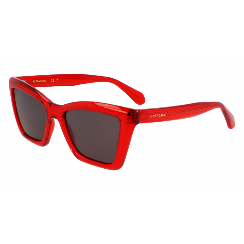 Sunglasses FERRAGAMO SF 2039 SE 616 Transparent Red Sunglasses FERRAGAMO SF 2039 SE 616 Transparent Red