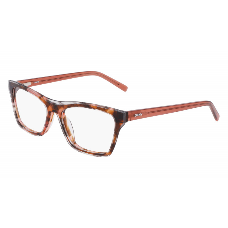 Eyeglasses DKNY DK 5076 667 Smoke/Rose Horn 53mm
